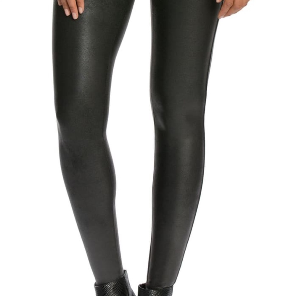 Spanx Faux Leather Leggings